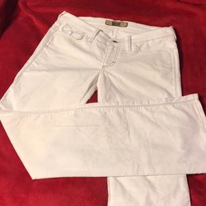 INDIE brand white corduroy jeans NWOT